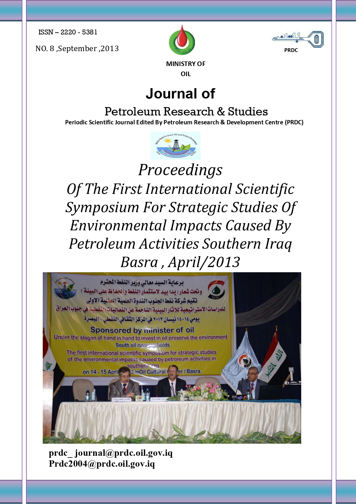 					View Vol. 4 No. 2 (2013): Journal of Petroleum Research and Studies
				