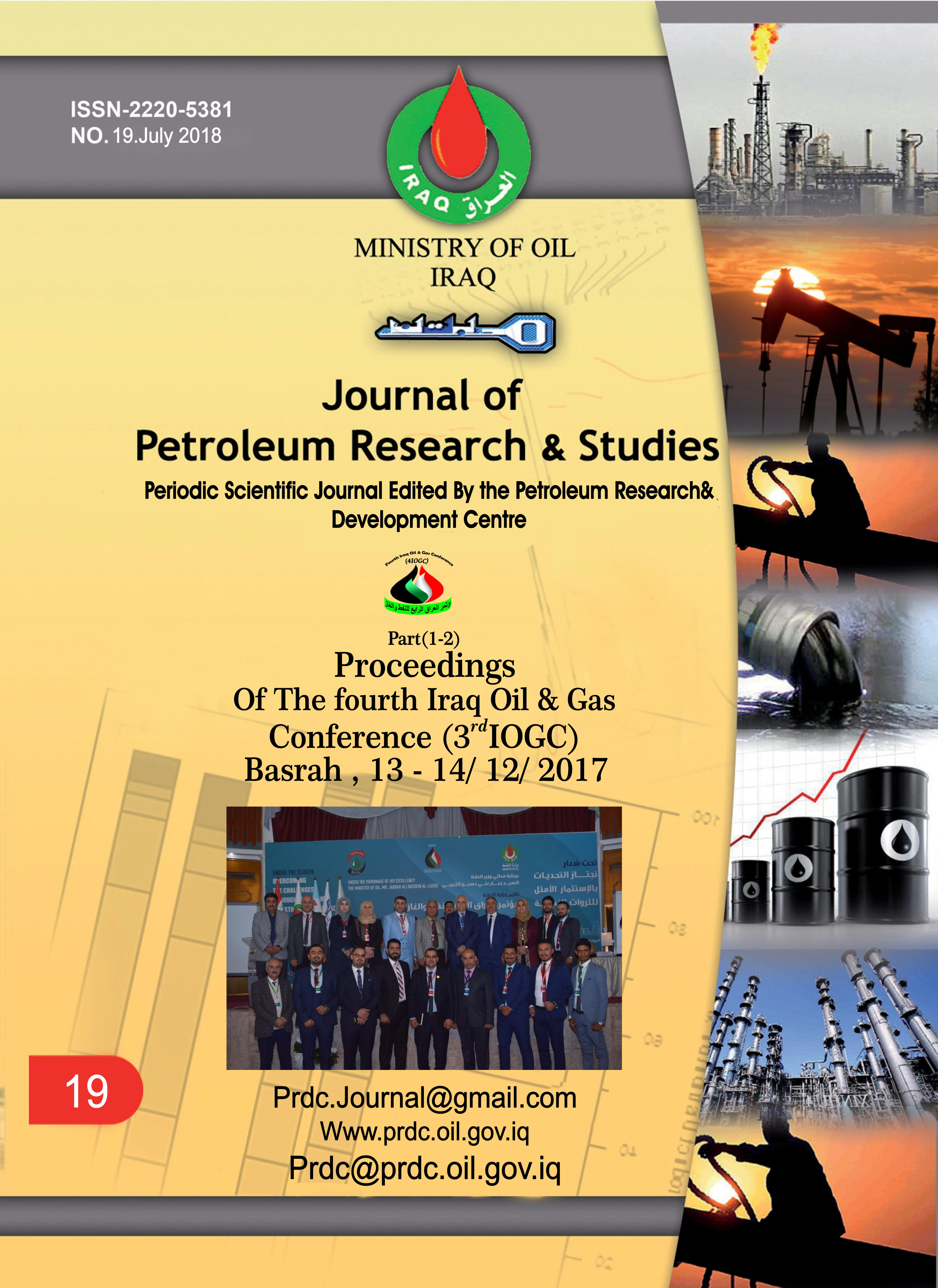 					View Vol. 8 No. 2 (2018): Journal of Petroleum Research and Studies
				