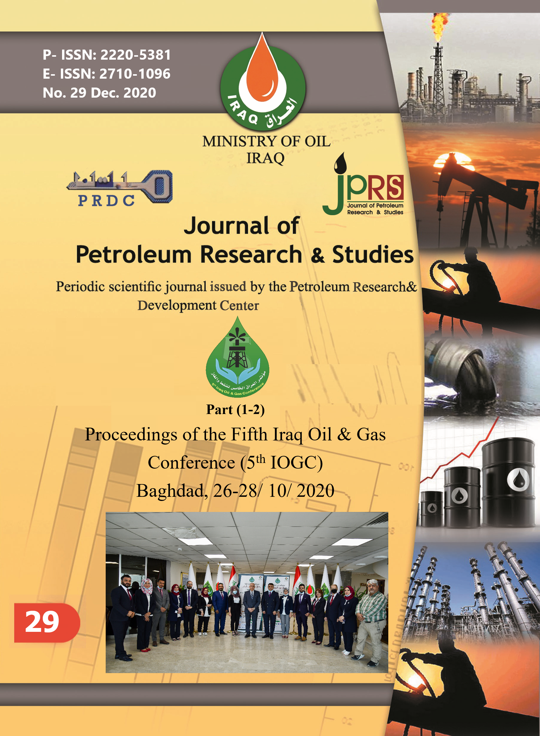 					View Vol. 10 No. 4 (2020): Journal of Petroleum Research and Studies
				