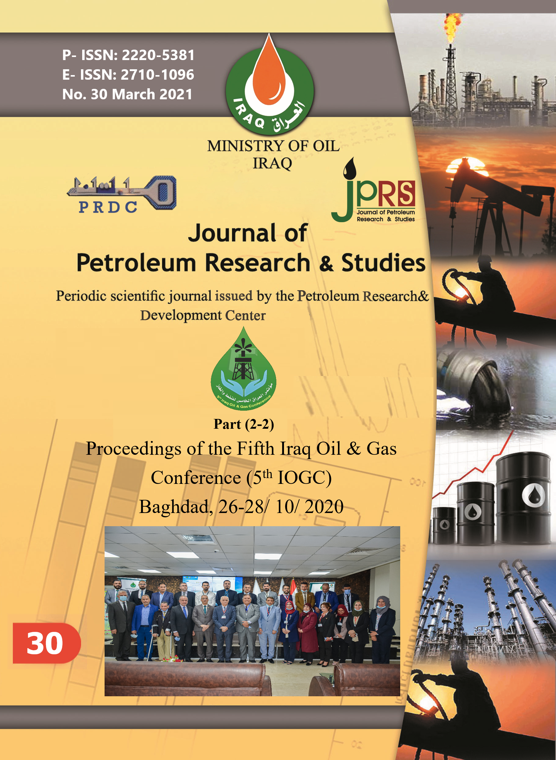 					View Vol. 11 No. 1 (2021): Journal of Petroleum Research and Studies
				